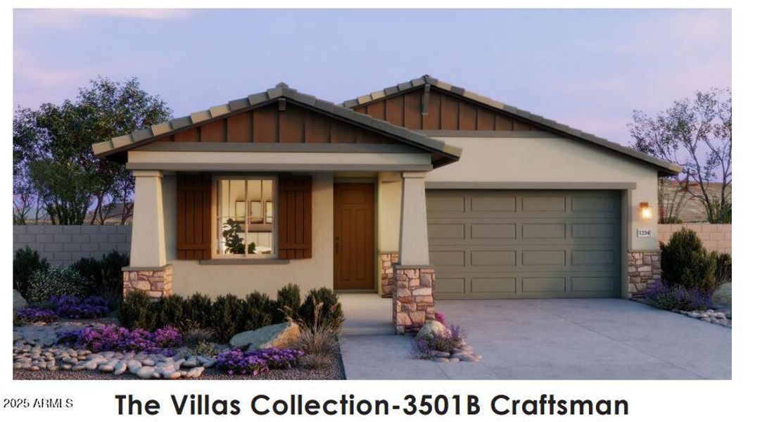 3501B Craftsman Elevation