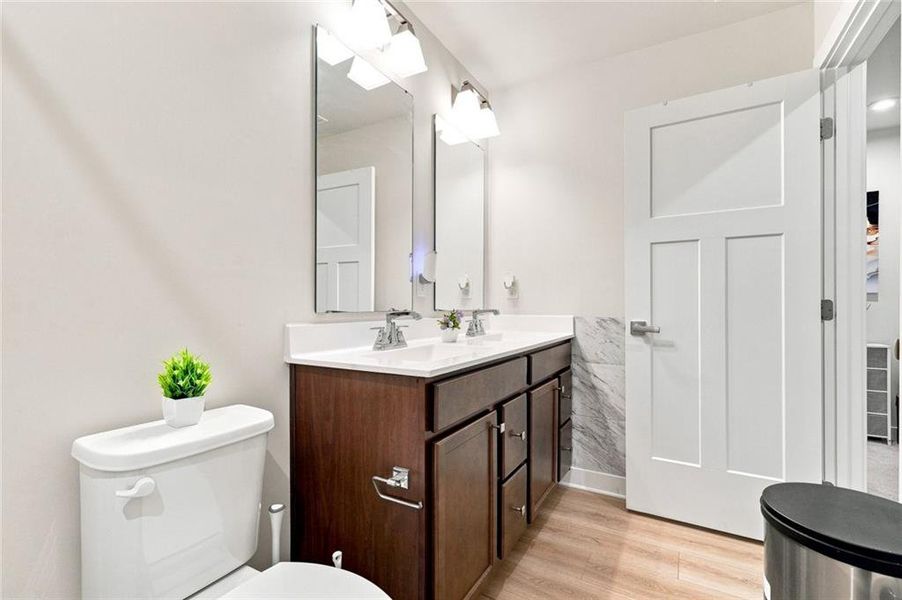Furnished interior view inside a new home in , Hoschton (Image 12). Furnished interior view inside a new home in , Hoschton (Image 12).