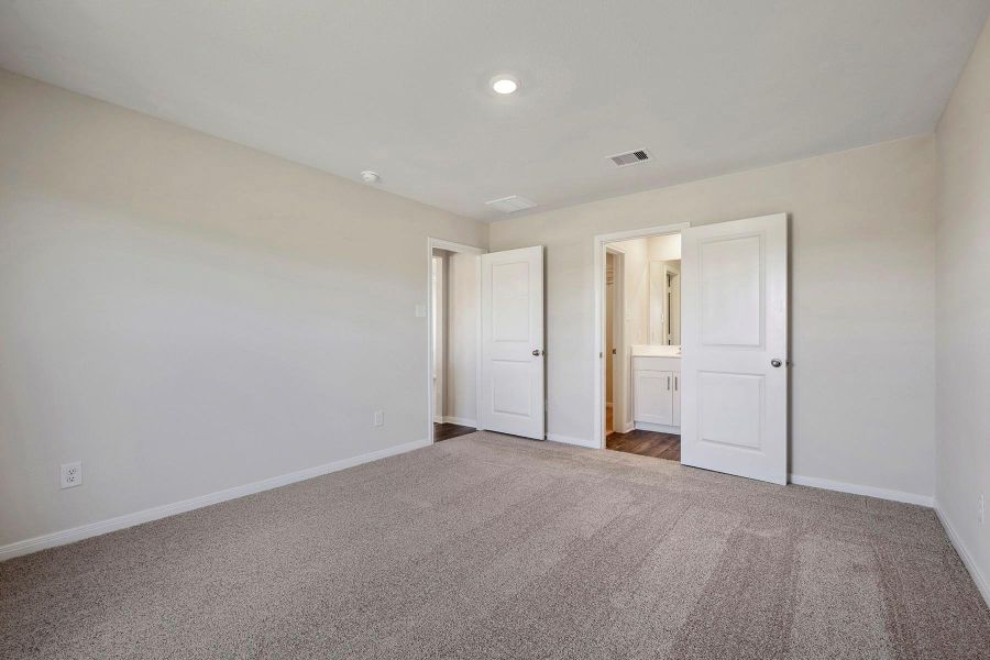 Spacious, unfurnished interior of a new home in Vacek Country Meadows, Richmond (Image 12). Spacious, unfurnished interior of a new home in Vacek Country Meadows, Richmond (Image 12).