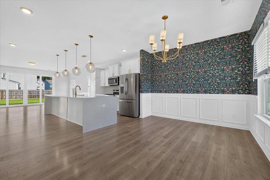 Spacious, unfurnished interior of a new home in North Creek at Nexton, Summerville (Image 26). Spacious, unfurnished interior of a new home in North Creek at Nexton, Summerville (Image 26).