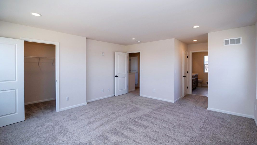 Representative unfurnished interior of a home built from the The Kettering by Norfolk Homes in Preserve at Magnolia Park, Jackson (Image 41).