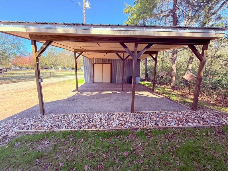 Exterior details and patio area of a home in , Winnsboro (Image 20). Exterior details and patio area of a home in , Winnsboro (Image 20).