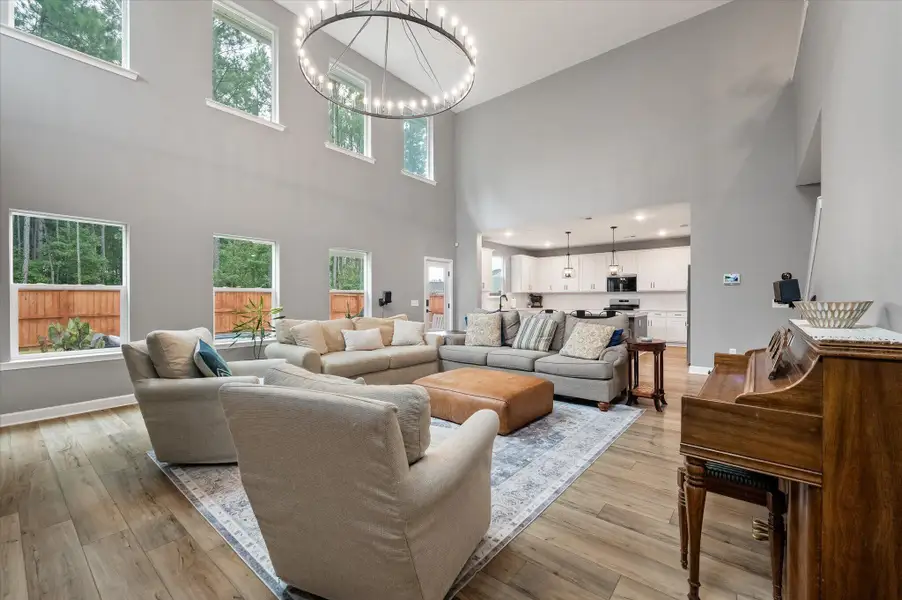 Furnished interior view inside a new home in Watson Hill, Summerville (Image 7).