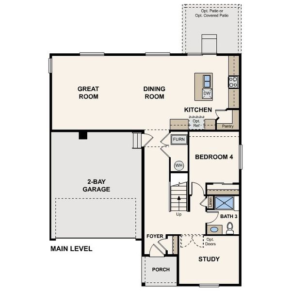 2D floor plan layout of this home in Spring Valley Ranch, Elizabeth, CO (Image 2). 2D floor plan layout of this home in Spring Valley Ranch, Elizabeth, CO (Image 2).