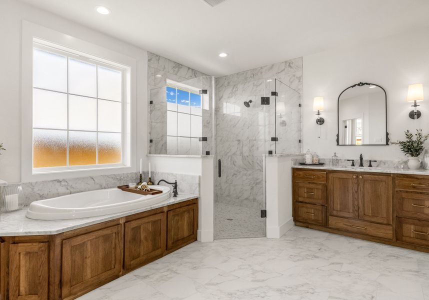 Representative furnished interior of a home built from the The Grayson by Reece Homes in Stella Ranch, Bryan (Image 36).