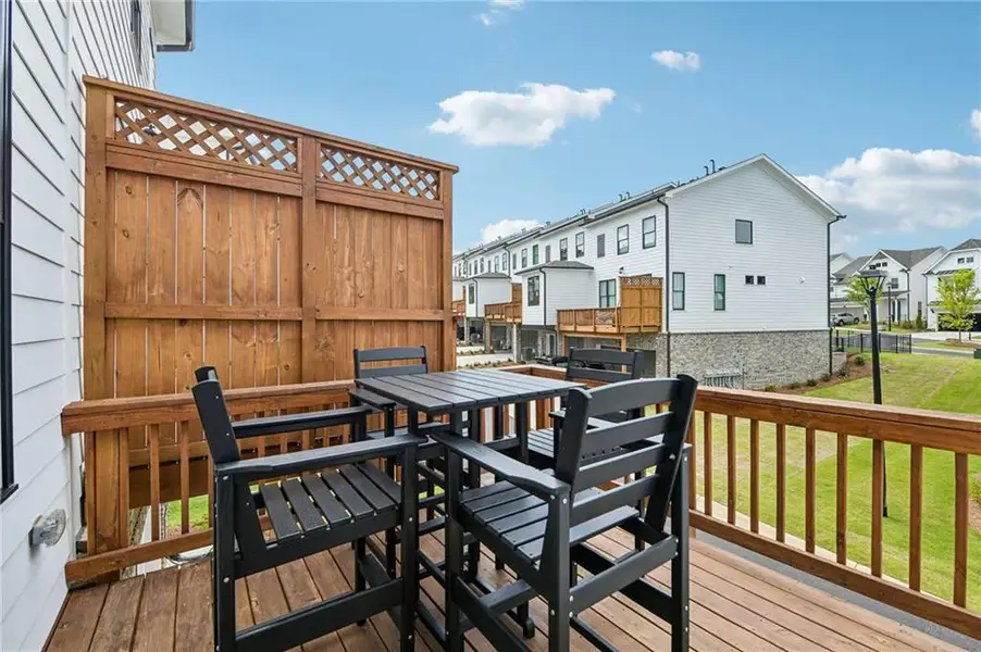 Exterior details and patio area of a home in Palisades, Cumming (Image 4). Exterior details and patio area of a home in Palisades, Cumming (Image 4).