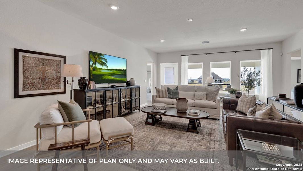 Furnished interior view inside a new home in Hartland Ranch, Lockhart (Image 36).