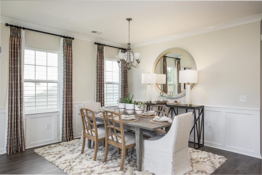 Furnished interior view inside a new home in Cypress Preserve, Moncks Corner (Image 5).