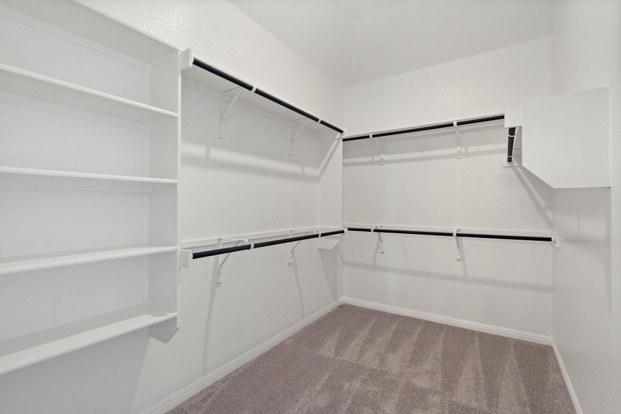 Representative unfurnished interior of a home built from the Palmer by Ashton Woods in The Estates at La Cima, San Marcos (Image 47).