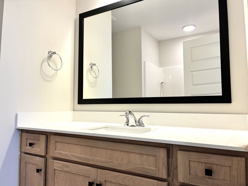 Furnished interior view inside a new home in Holly Ridge, Greenville (Image 10). Furnished interior view inside a new home in Holly Ridge, Greenville (Image 10).