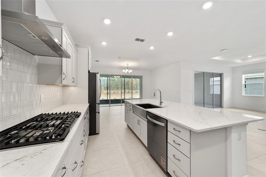 Furnished interior view inside a new home in On Top of the World Communities, Ocala (Image 9).