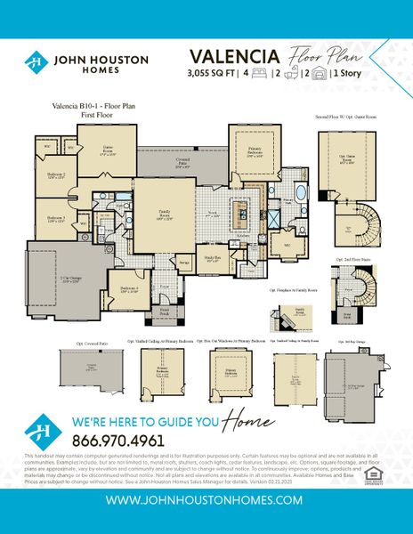 2D floor plan layout for the Valencia by John Houston Homes in Lakeridge Estates Phase 2, Lorena, TX (Image 2). 2D floor plan layout for the Valencia by John Houston Homes in Lakeridge Estates Phase 2, Lorena, TX (Image 2).