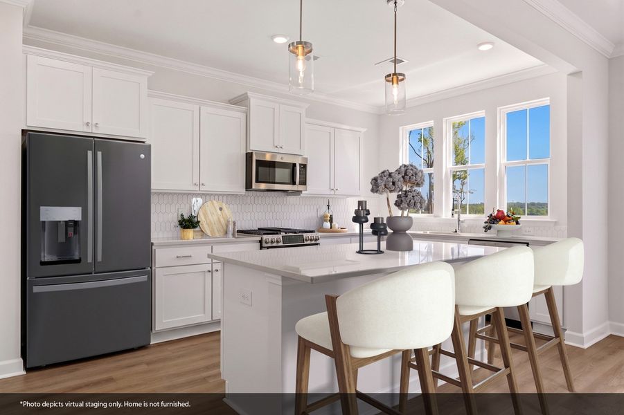 Furnished interior view inside a new home in Landmark Commons, Boiling Springs (Image 7).