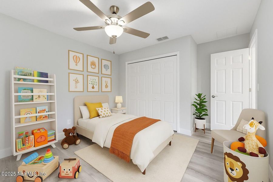 Furnished interior view inside a new home in , Jacksonville (Image 10). Furnished interior view inside a new home in , Jacksonville (Image 10).