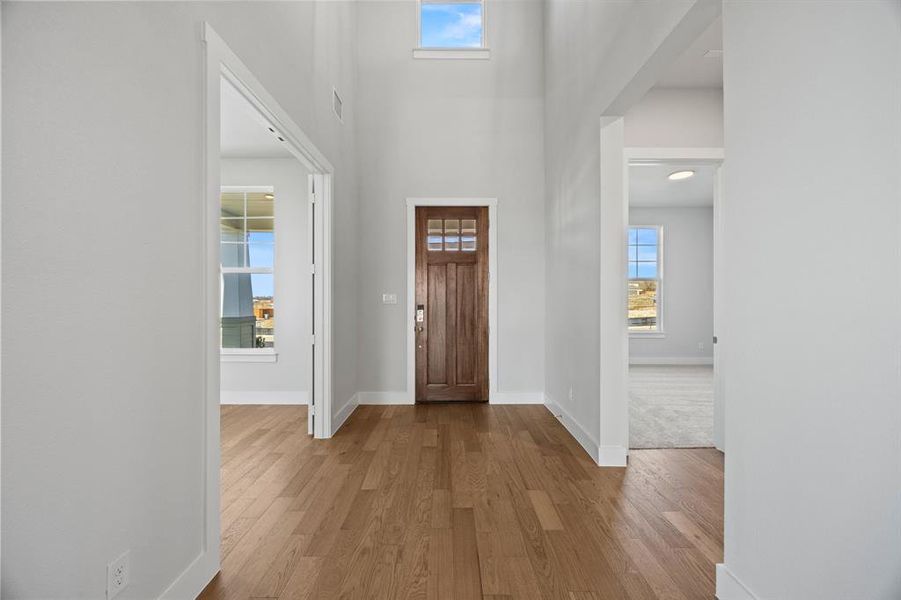 Spacious, unfurnished interior of a new home in The Heights at Uptown Celina, Celina (Image 17). Spacious, unfurnished interior of a new home in The Heights at Uptown Celina, Celina (Image 17).