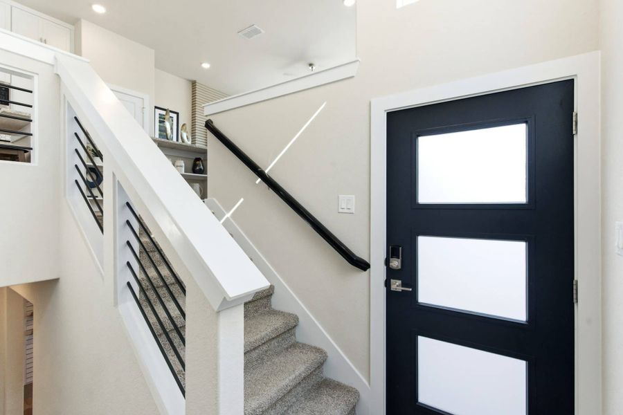 Furnished interior view inside a new home in Rose Hill, San Antonio (Image 9). Furnished interior view inside a new home in Rose Hill, San Antonio (Image 9).