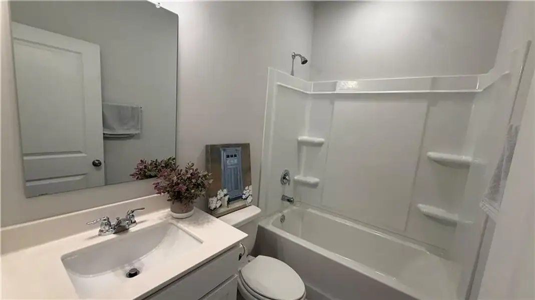 Furnished interior view inside a new home in Graystone Village, Grayson (Image 10).