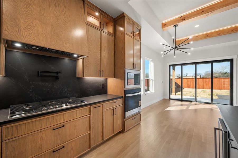 Not Actual  Kitchen but an example of how it could look