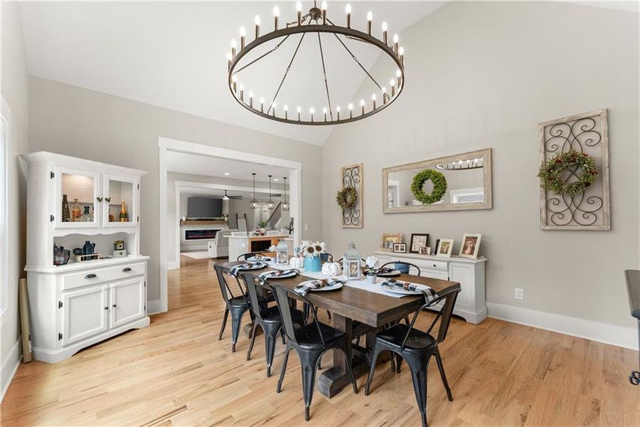 Furnished interior view inside a new home in , Jefferson (Image 8).