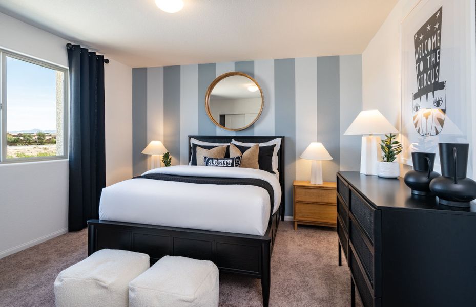 Representative furnished interior of a home built from the Kaufman by Pulte Homes in Strata, Dacono (Image 8).
