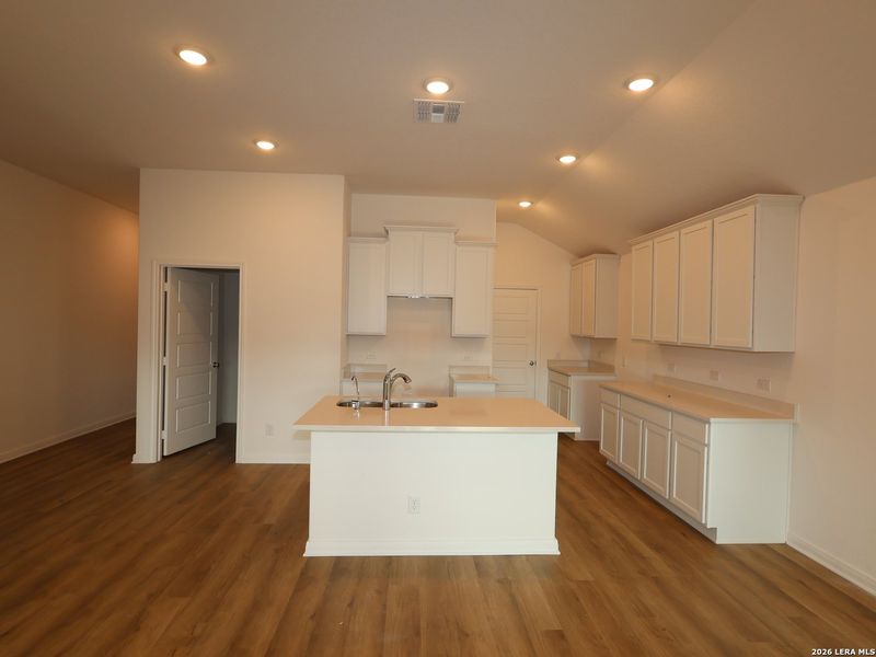 Furnished interior view inside a new home in Agave, San Antonio (Image 10).