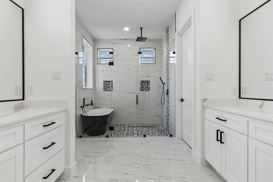 Furnished interior view inside a new home in , Argyle (Image 5).