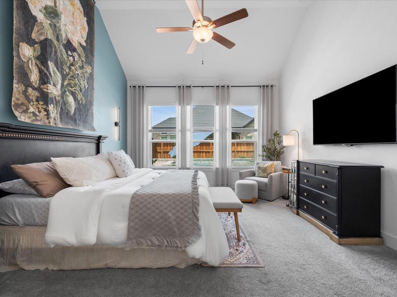 Furnished interior view inside a new home in , Spring (Image 5).