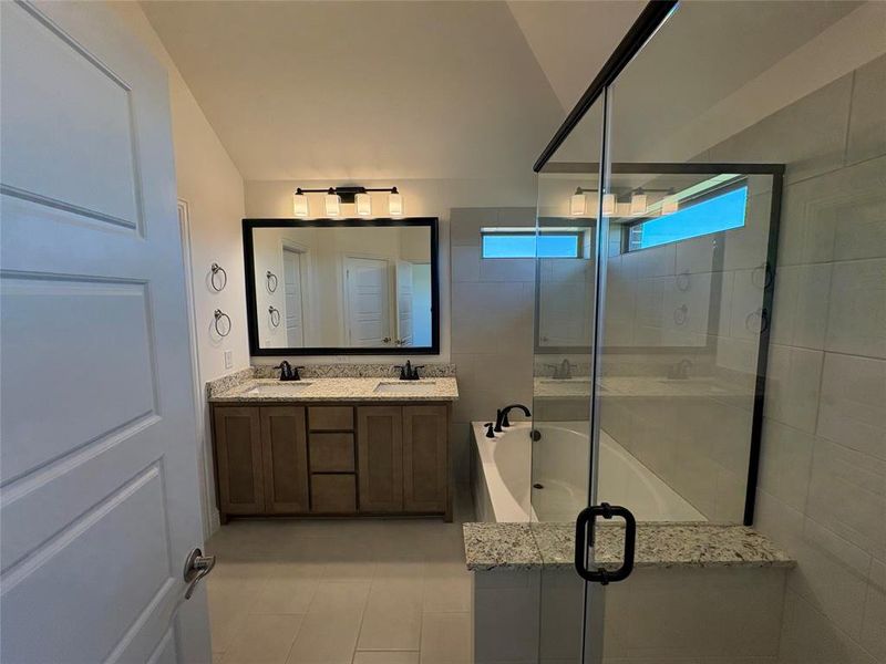 Furnished interior view inside a new home in , Pilot Point (Image 3). Furnished interior view inside a new home in , Pilot Point (Image 3).