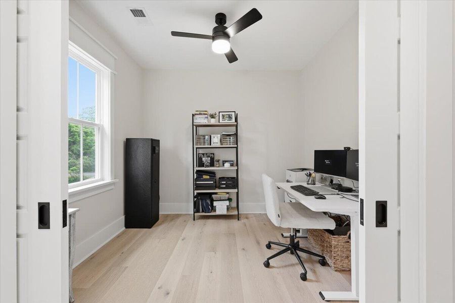 Furnished interior view inside a new home in , Charleston (Image 19).