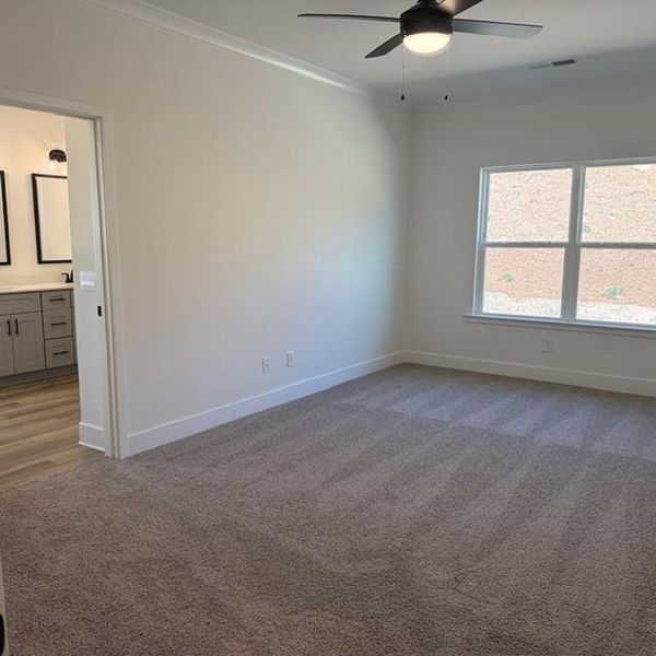 Spacious, unfurnished interior of a new home in Thunder Ridge, Dawsonville (Image 17).