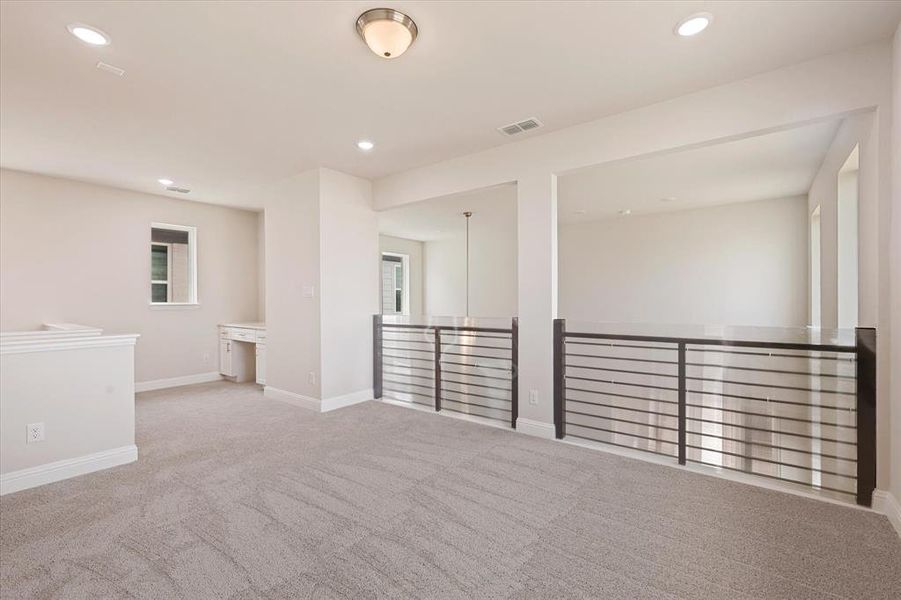 Spacious, unfurnished interior of a new home in Symmetry 37s, Frisco (Image 37).