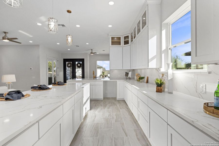 Furnished interior view inside a new home in , San Antonio (Image 18).