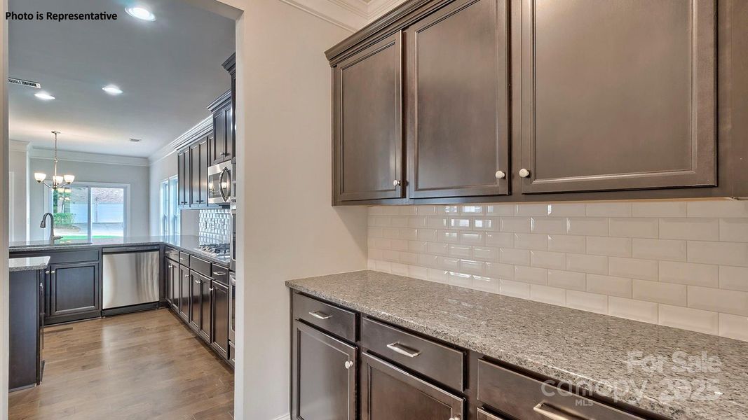 Furnished interior view inside a new home in Oak Grove Hill, Huntersville (Image 3). Furnished interior view inside a new home in Oak Grove Hill, Huntersville (Image 3).