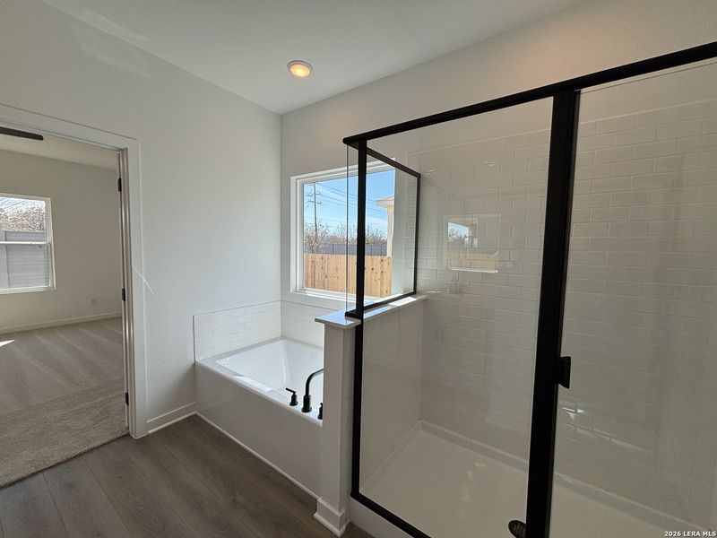 Furnished interior view inside a new home in The Summit at Saddlebrook Ranch 55's, Schertz (Image 12).