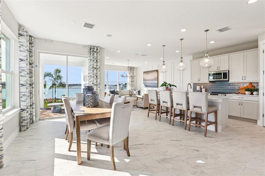 Furnished interior view inside a new home in , San Antonio (Image 14).
