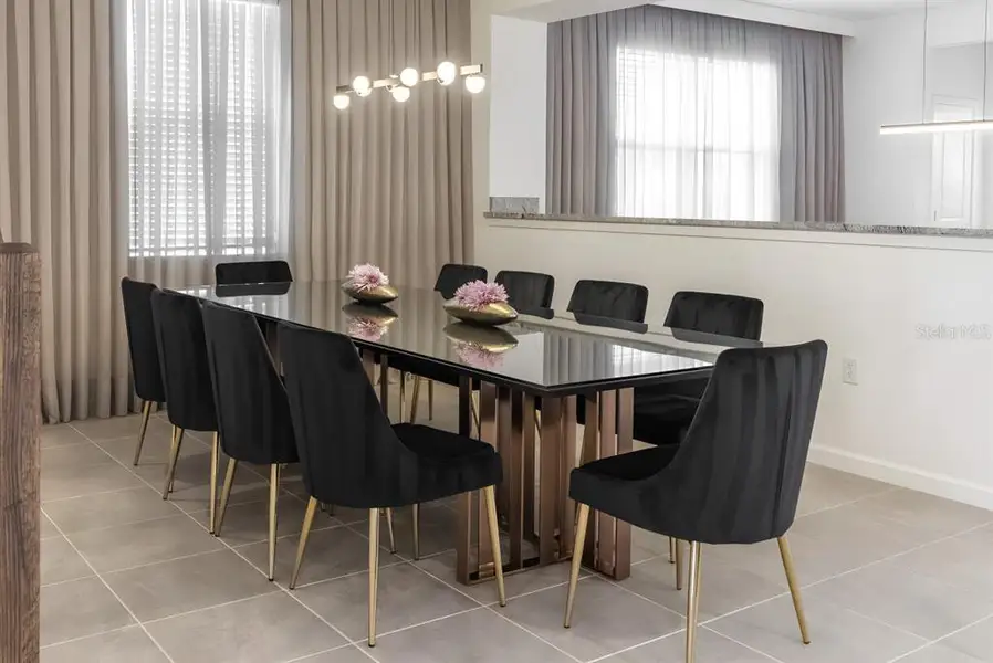 Furnished interior view inside a new home in , Davenport (Image 25).