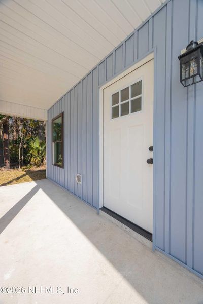 Exterior details and patio area of a home in , St. Augustine (Image 22).