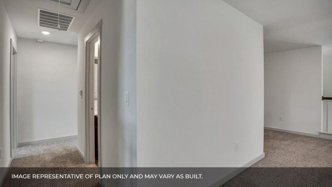 Spacious, unfurnished interior of a new home in Rosenbusch Ranch, Leander (Image 17). Spacious, unfurnished interior of a new home in Rosenbusch Ranch, Leander (Image 17).