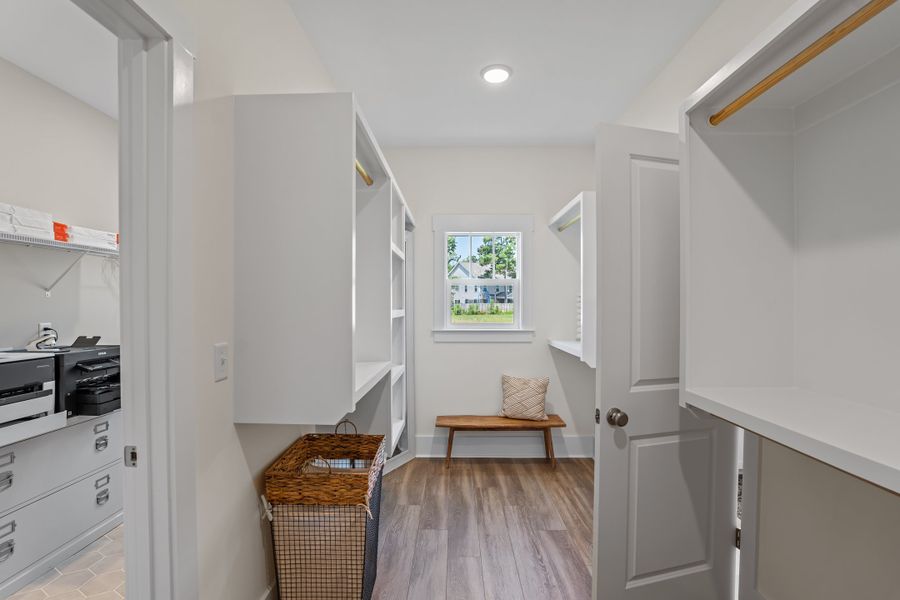 Representative furnished interior of a home built from the Scout by Bill Clark Homes in Riverside Cove, Wilmington (Image 48).