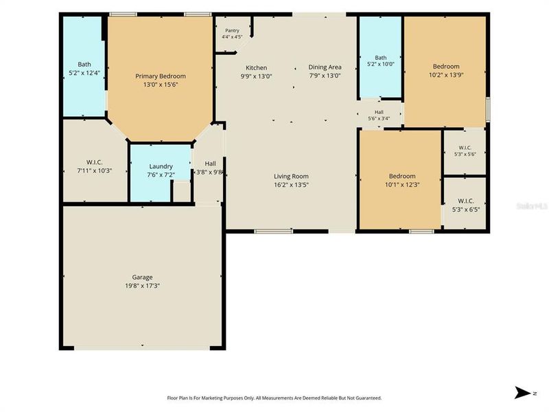 2D floor plan layout of this home in , Dunnellon, FL (Image 5). 2D floor plan layout of this home in , Dunnellon, FL (Image 5).