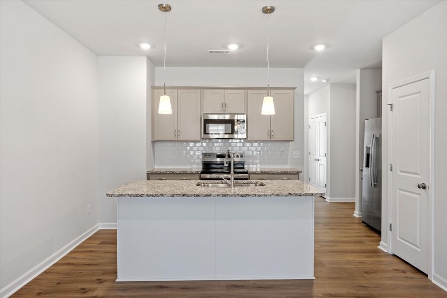Furnished interior view inside a new home in Renaissance at White Oak, Garner (Image 4).
