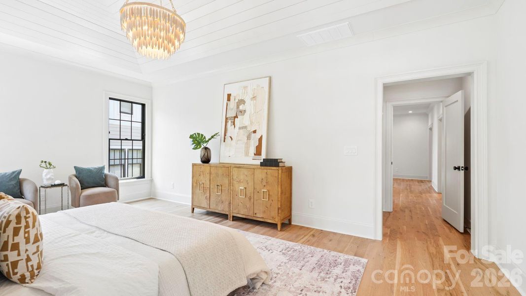 Furnished interior view inside a new home in , Charlotte (Image 34).