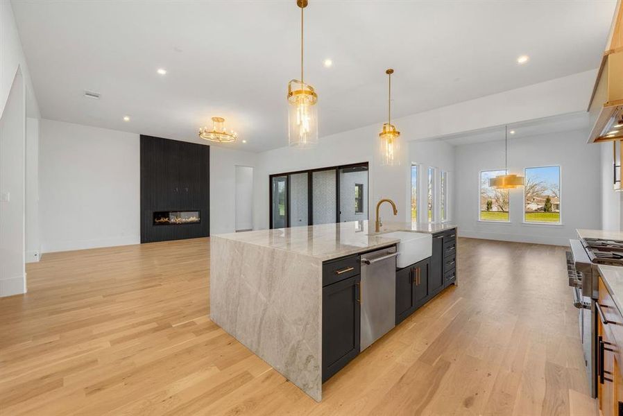 Furnished interior view inside a new home in , Fairview (Image 13).