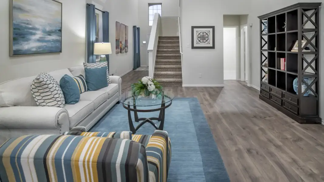 Furnished interior view inside a new home in Wildcat Ranch, Crandall (Image 16).