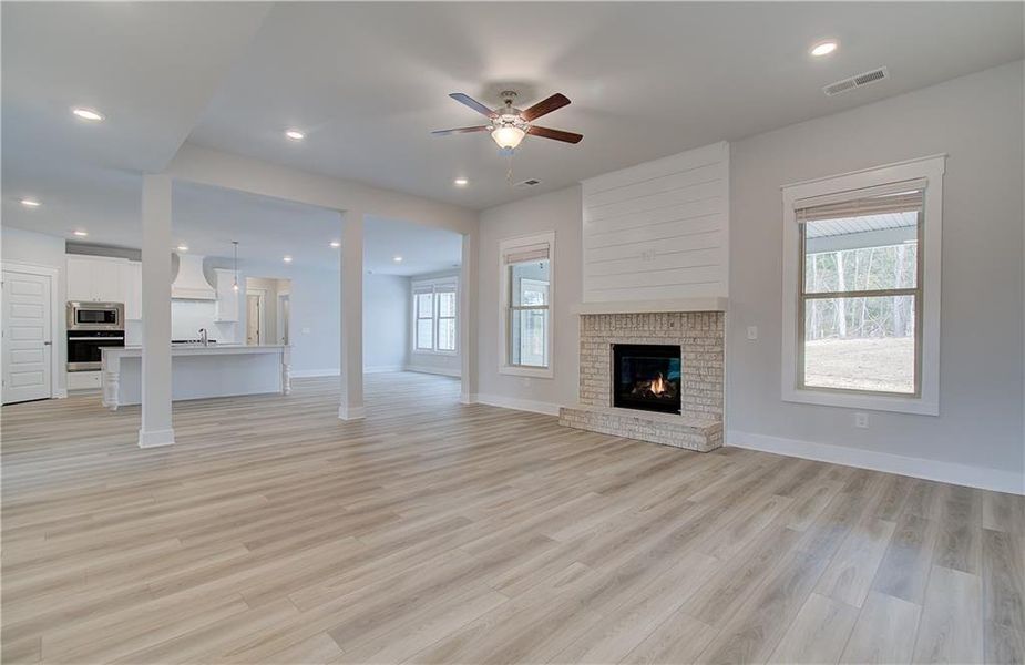 Spacious, unfurnished interior of a new home in Saddleridge, Senoia (Image 19).