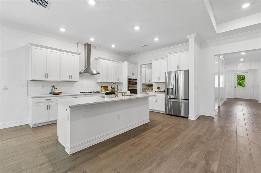 Furnished interior view inside a new home in , Brooksville (Image 9).