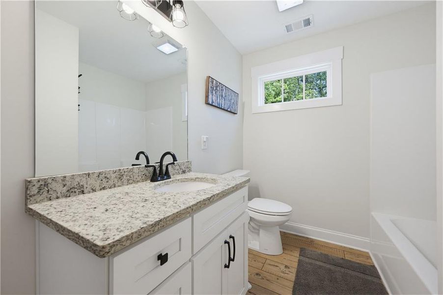 Furnished interior view inside a new home in , Clarkesville (Image 10). Furnished interior view inside a new home in , Clarkesville (Image 10).