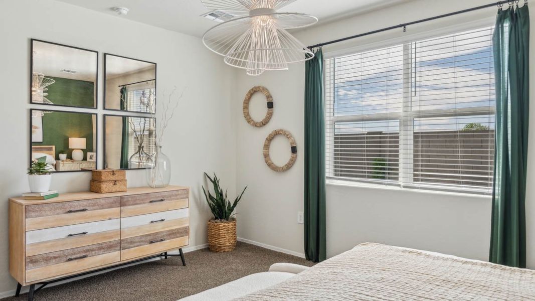 Furnished interior view inside a new home in Heartland Ranch, Coolidge (Image 28).