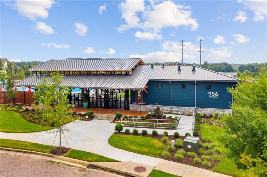 Front exterior of a new home in West Highlands, Atlanta, GA, highlighting curb appeal (Image 27). Front exterior of a new home in West Highlands, Atlanta, GA, highlighting curb appeal (Image 27).