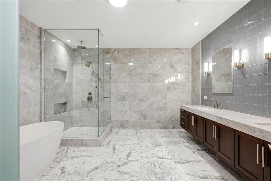 Furnished interior view inside a new home in The Ritz-Carlton Residences, Tampa (Image 13). Furnished interior view inside a new home in The Ritz-Carlton Residences, Tampa (Image 13).
